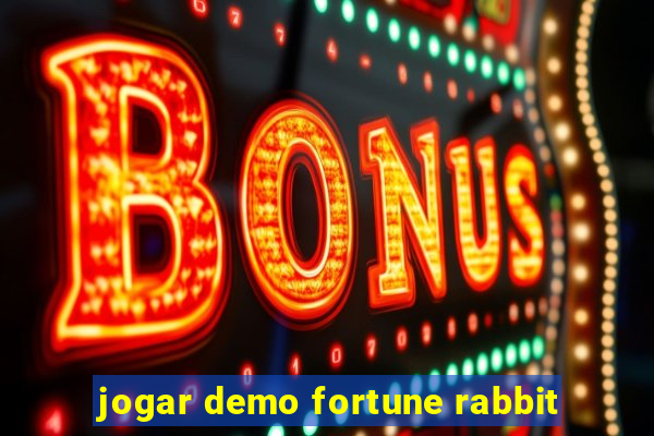 jogar demo fortune rabbit